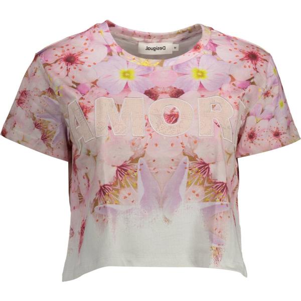t-shirt Desigual viola