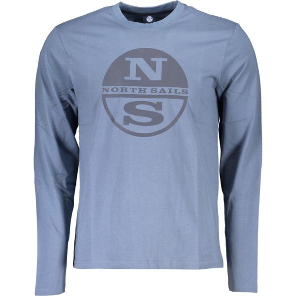 t-shirt North sails blu con stampe