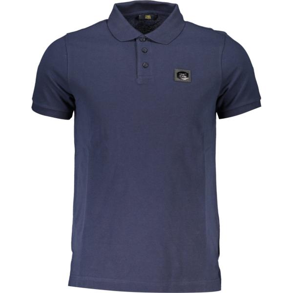 polo Cavalli class blu con stampe