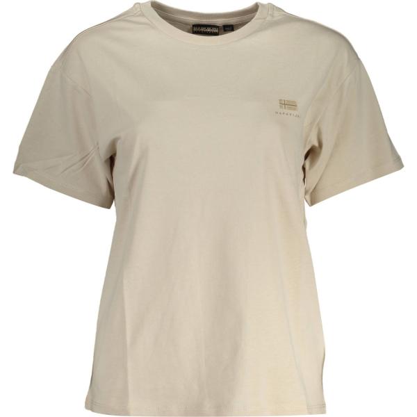 t-shirt Napapijri grigio con stampe