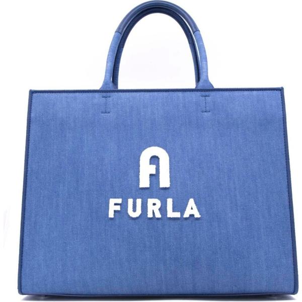 shopping bag Furla blu