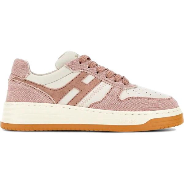 sneakers Hogan bianco a righe