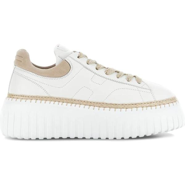 sneakers Hogan bianco a righe