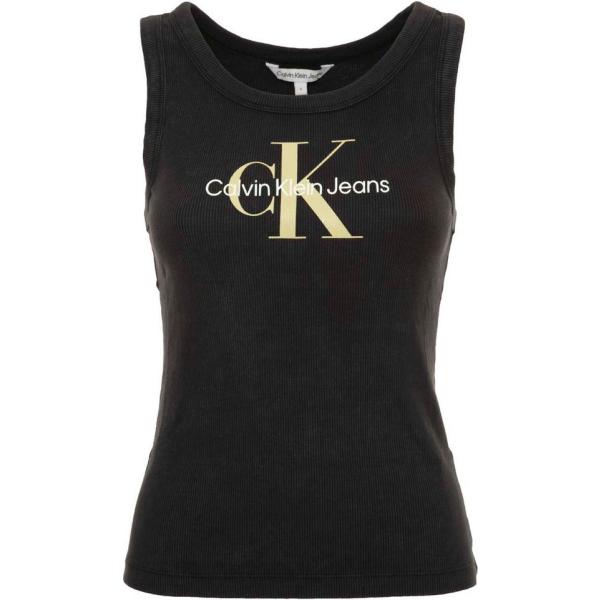 canottiere Calvin Klein nero con stampe