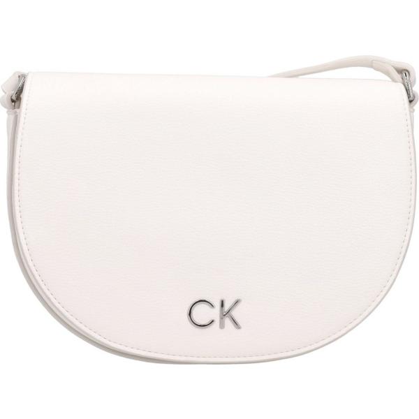 borse a tracolla Calvin Klein bianco