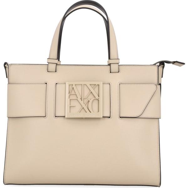 borse tote Armani Exchange marrone