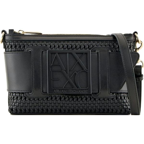 borse a tracolla Armani Exchange nero