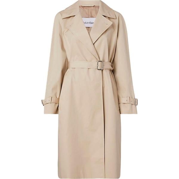 trench Calvin Klein marrone