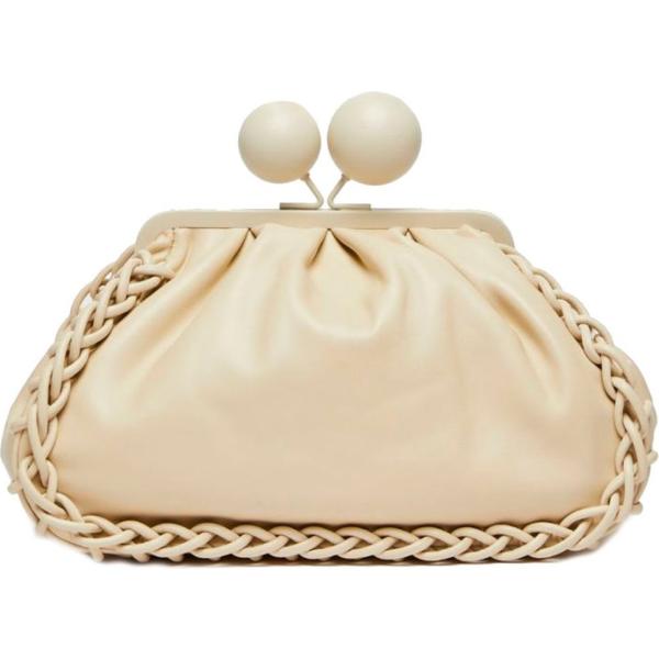 clutch Max Mara Weekend marrone a righe