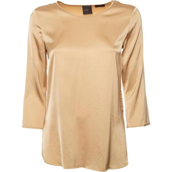 bluse Essenziale marrone tinta unita