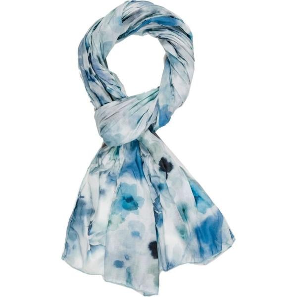 sciarpe Deha verde con stampe