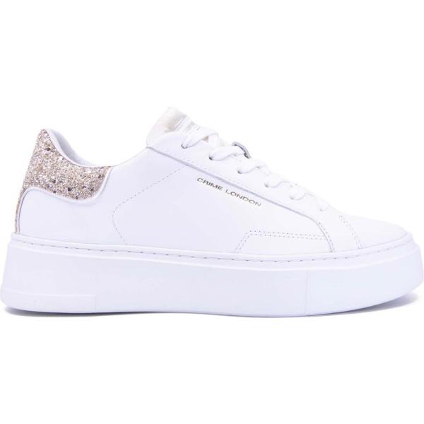 sneakers Crime London bianco