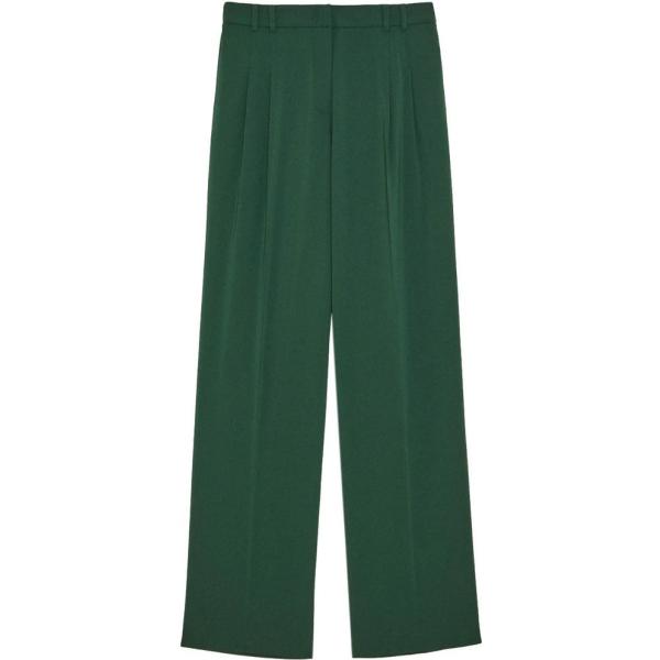 pantaloni Patrizia Pepe verde tinta unita