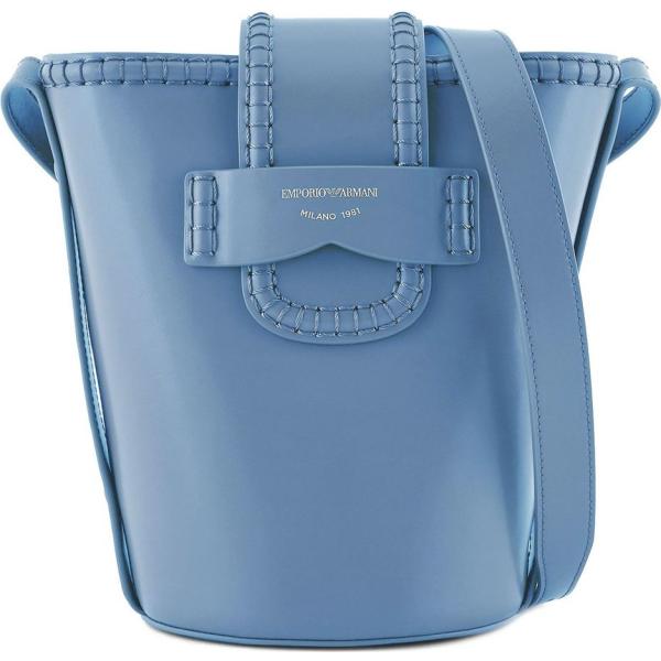 borse a secchiello Emporio Armani blu