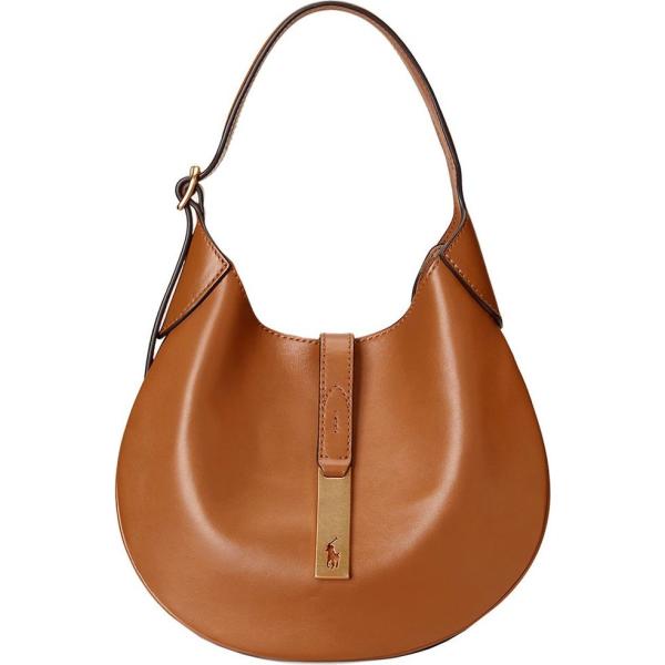 borse a spalla Polo Ralph Lauren marrone