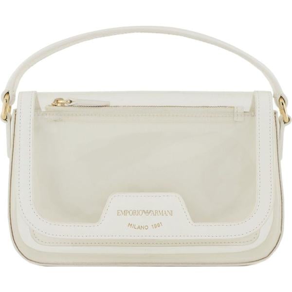borse a spalla Emporio Armani bianco