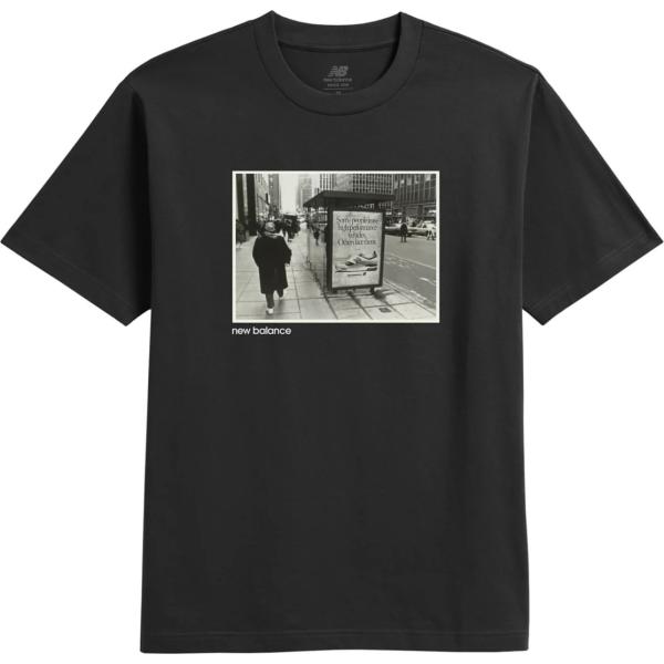 t-shirt New Balance nero