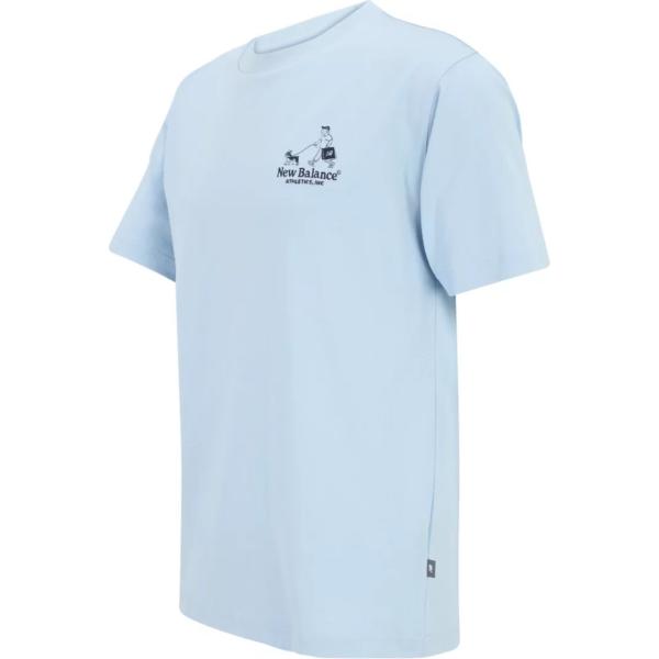 t-shirt New Balance blu