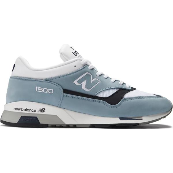 sneakers da uomo in blu scuro effetto scamosciato New Balance