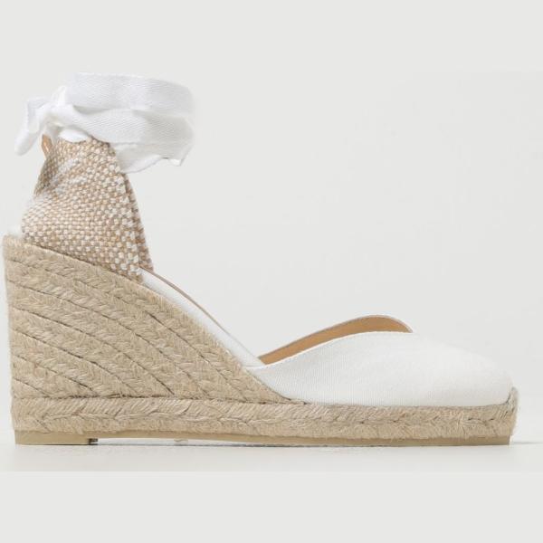 espadrillas Castañer bianco