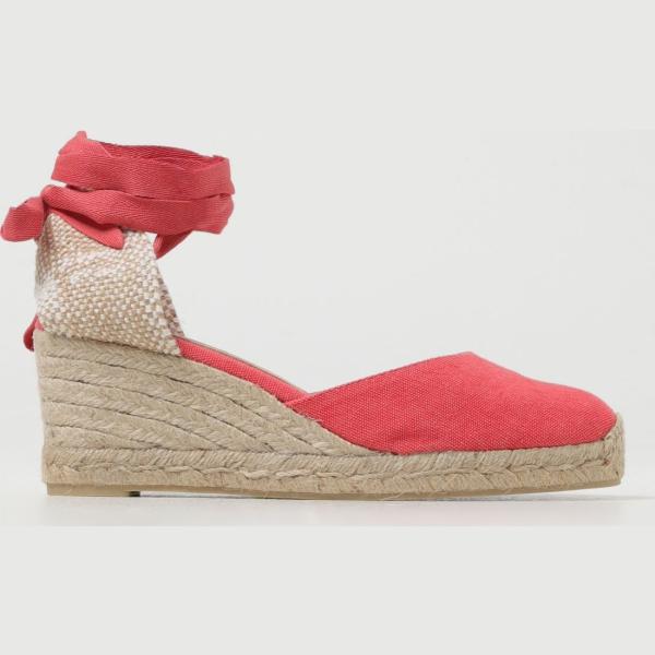 espadrillas Castañer rosso