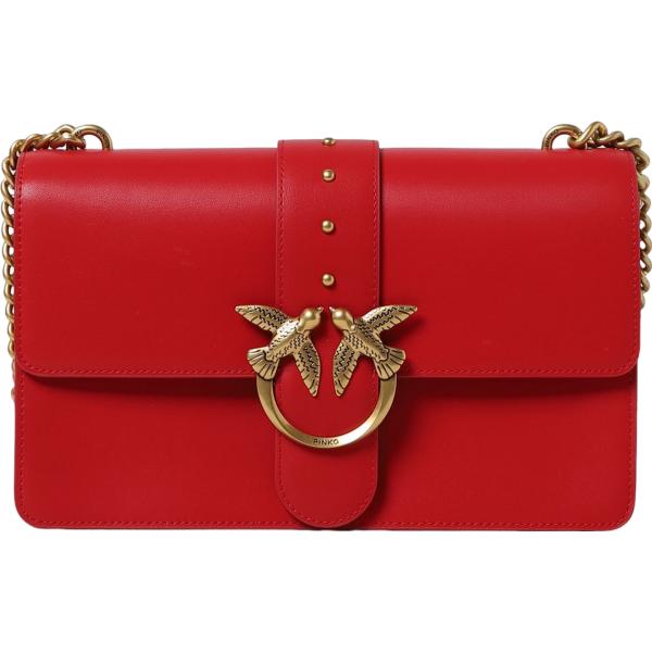 borse a spalla Pinko rosso