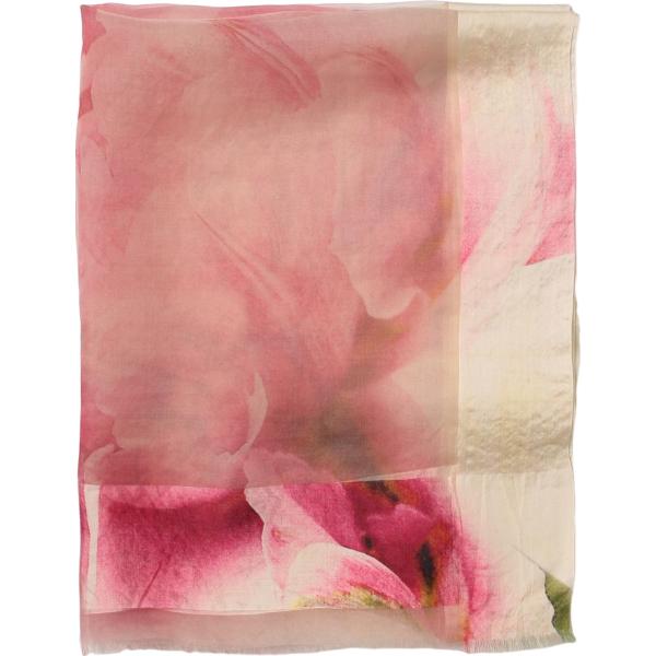 sciarpe Faliero Sarti rosa a fiori