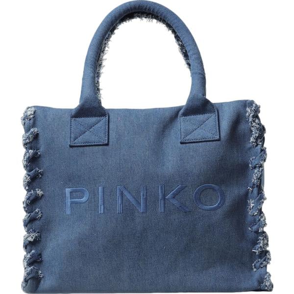 borse tote Pinko blu