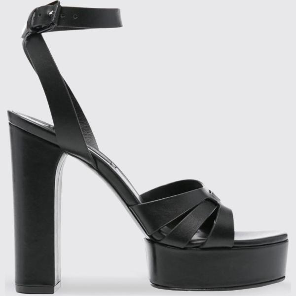 sandali col tacco Casadei nero