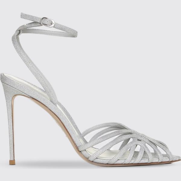 sandali col tacco Le Silla grigio