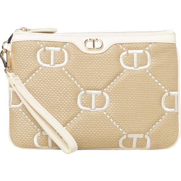 clutch Twinset bianco