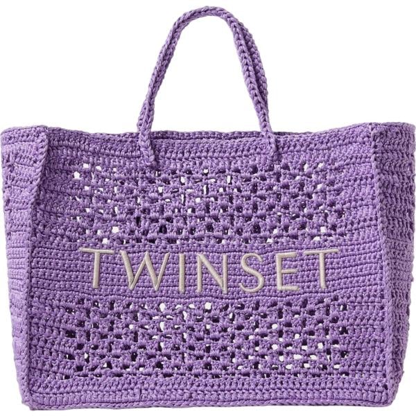 borse tote Twinset viola