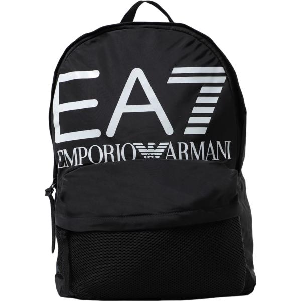 borse sportive Ea7 nero con stampe