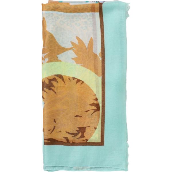 foulard Liu Jo blu con stampe