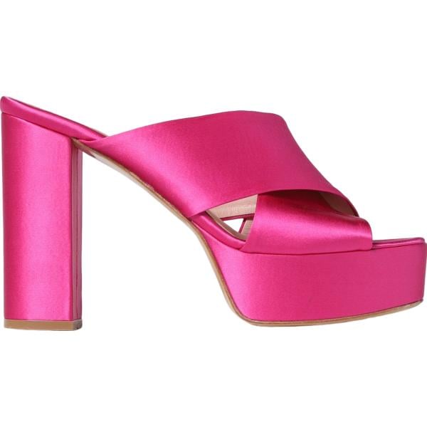 sandali in pelle Anna F. rosso