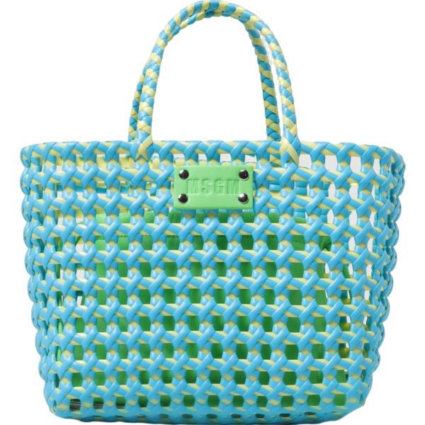 borse tote Msgm blu