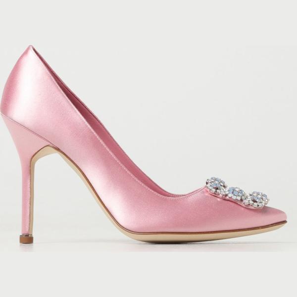 décolleté Manolo Blahnik rosa