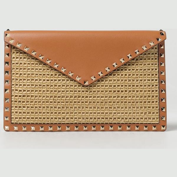 clutch Valentino Garavani marrone