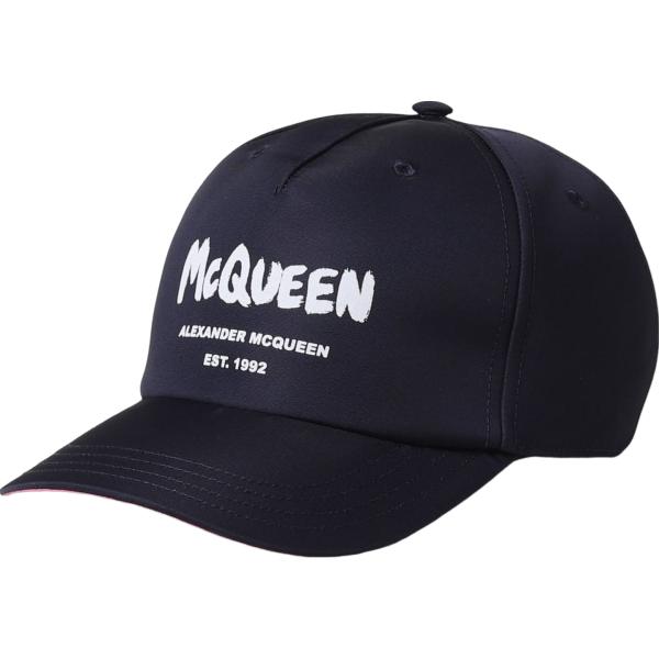 cappelli con visiera Alexander Mcqueen nero