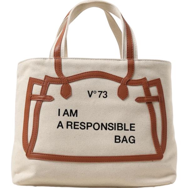 borse tote V73 marrone