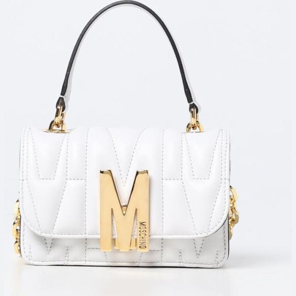 borse a spalla Moschino Couture bianco