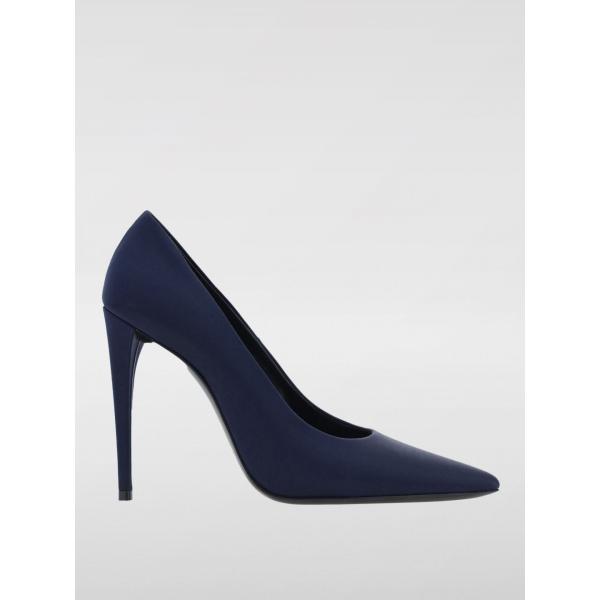 scarpe col tacco Saint Laurent blu