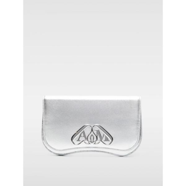 borse a mano Alexander Mcqueen grigio