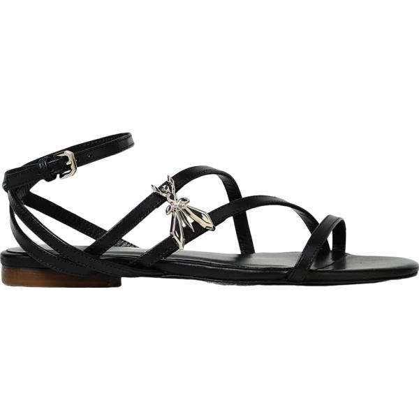 sandali in pelle Patrizia Pepe nero