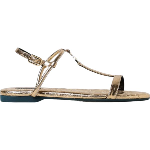 sandali in pelle Patrizia Pepe giallo