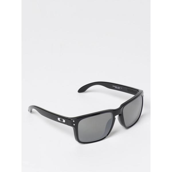 occhiali da sole Oakley grigio a quadri