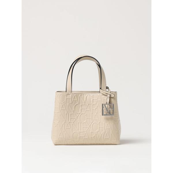 borse a mano Armani Exchange marrone
