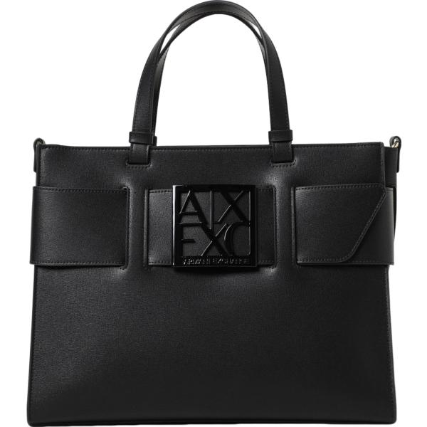 borse a mano Armani Exchange nero