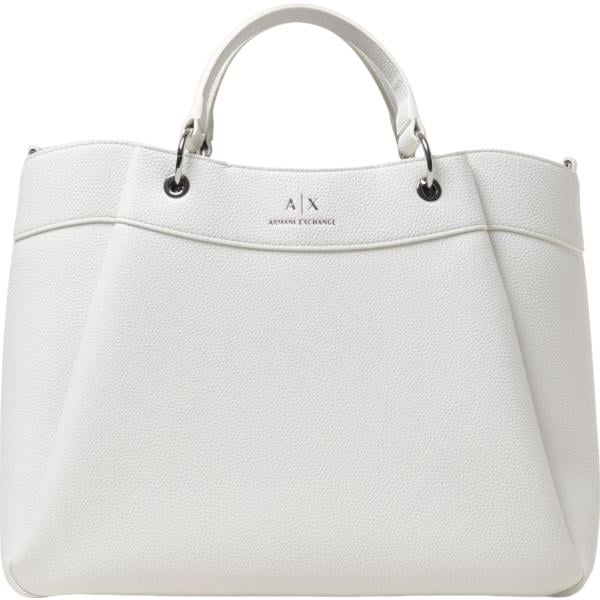 borse tote Armani Exchange bianco