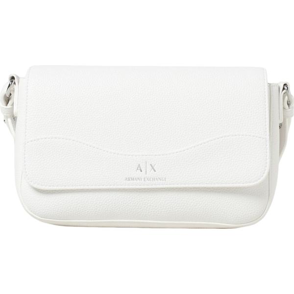 borse a tracolla Armani Exchange bianco